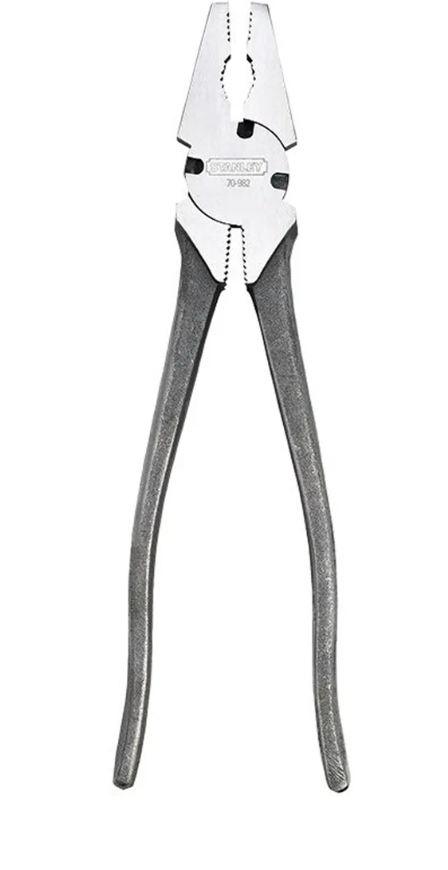 Alicate Enfierrador Stanley 10" - Equintec (foto 1 de 2)