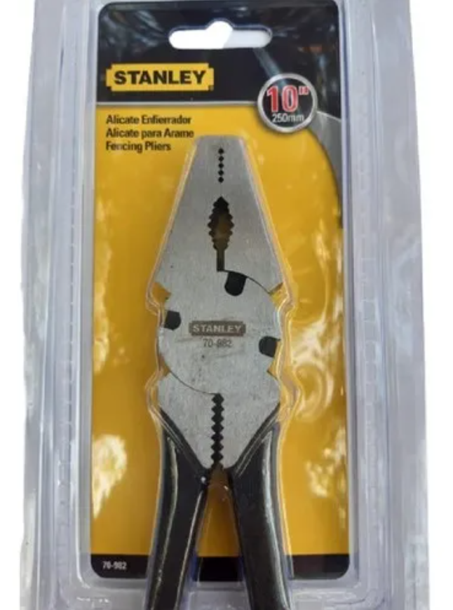 Alicate Enfierrador Stanley 10" - Equintec (foto 2 de 2)