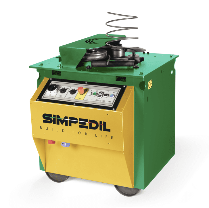 Dobladora Espiral de barras de acero Simpedil CAL-35EVO - Equintec (foto 3 de 4)