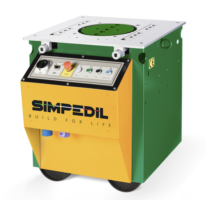 Dobladora de barras de acero Simpedil - Equintec (foto 8 de 10)