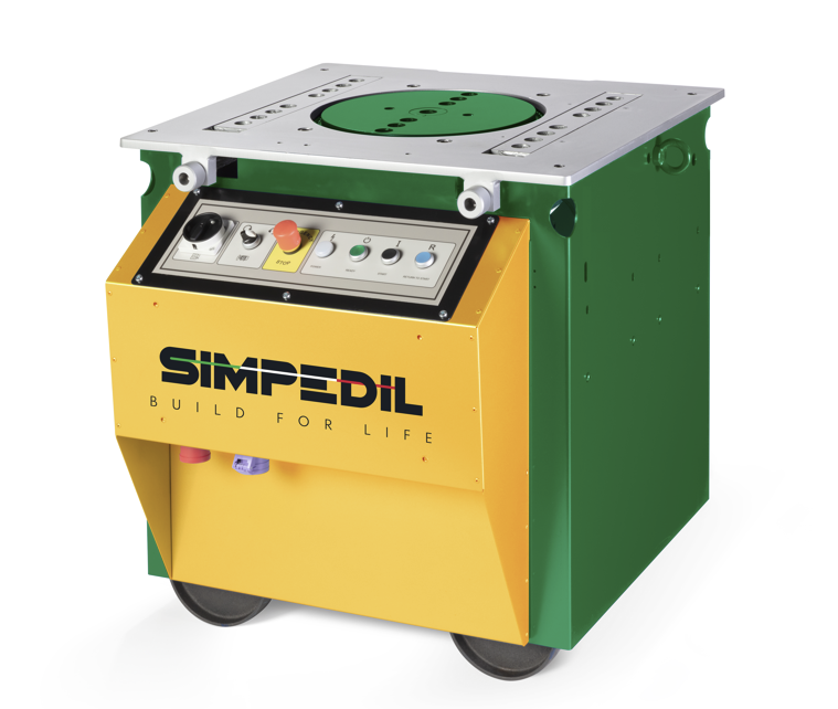 Dobladora de barras de acero Simpedil - Equintec (foto 9 de 10)